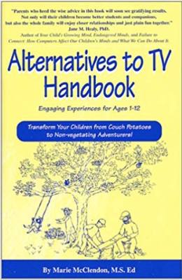 Alternatives to TV Handbook by Marie McClendon: front cover